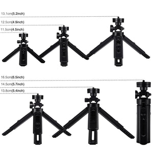 USB 3 Modes Dimmable LED Ring Light & Pocket Tripod Kit with Cold Shoe Ball Head | 4.7 - Inch Diameter