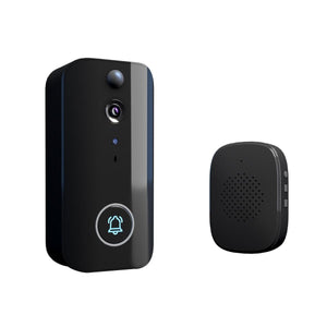 Wireless Doorbell Camera | Night Vision | Motion Detection | Black