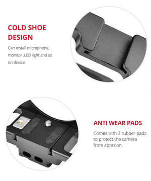 Video Camera Cage Stabilizer for Nikon Z6 / Z7 | Black