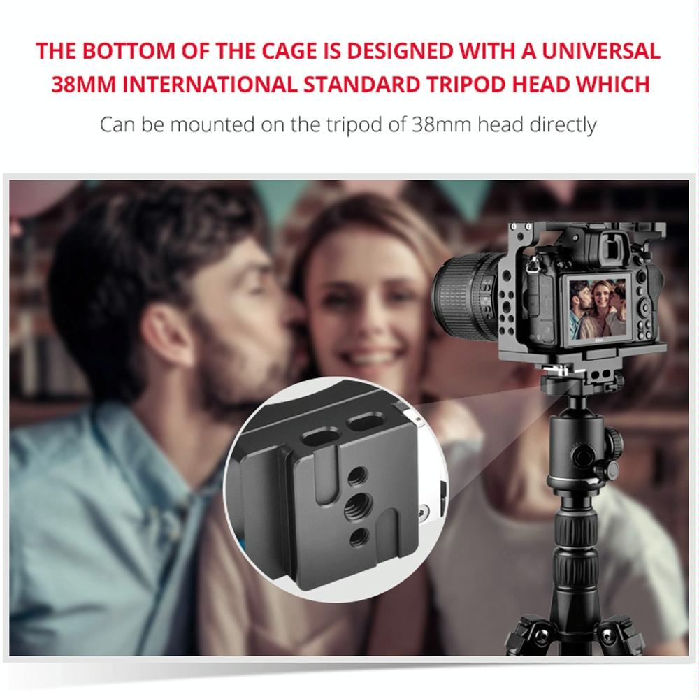 Video Camera Cage Stabilizer for Nikon Z6 / Z7 | Black