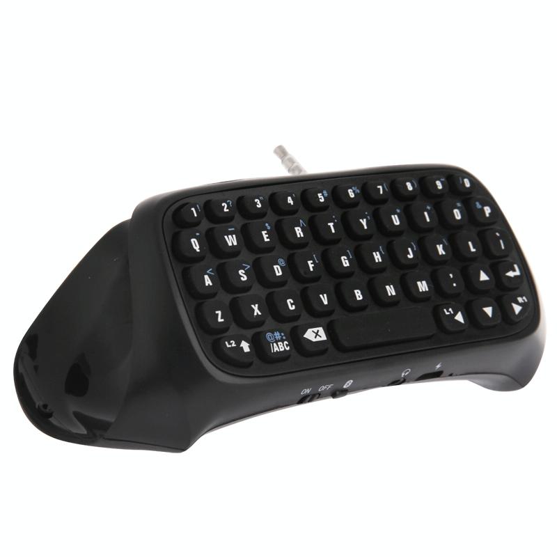 Bluetooth Keyboard | For PS4 Controller | Black