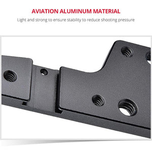 Video Camera Cage Stabilizer for DJI BMPCC 4K | Black Handle