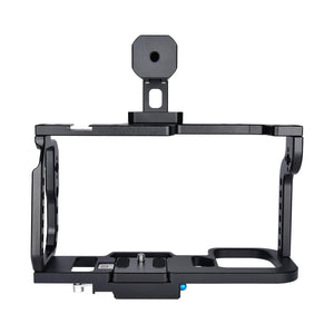 Video Camera Cage Stabilizer for DJI BMPCC 4K | Black Handle