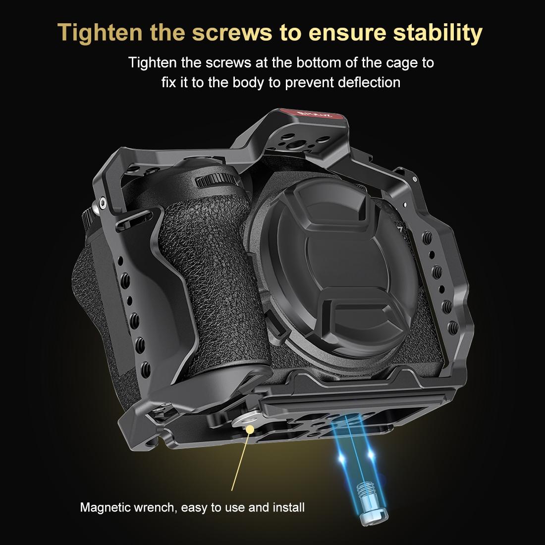Metal Camera Cage for Nikon Z6III / Z6II | Stabilizer Rig | Black