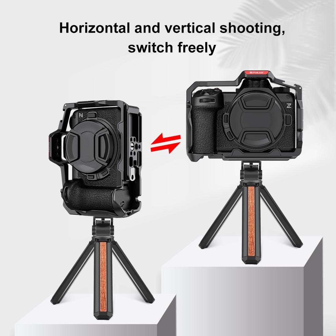 Metal Camera Cage for Nikon Z6III / Z6II | Stabilizer Rig | Black