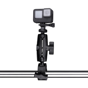Adjustable 360° Action Camera Clamp Holder | Extended Version