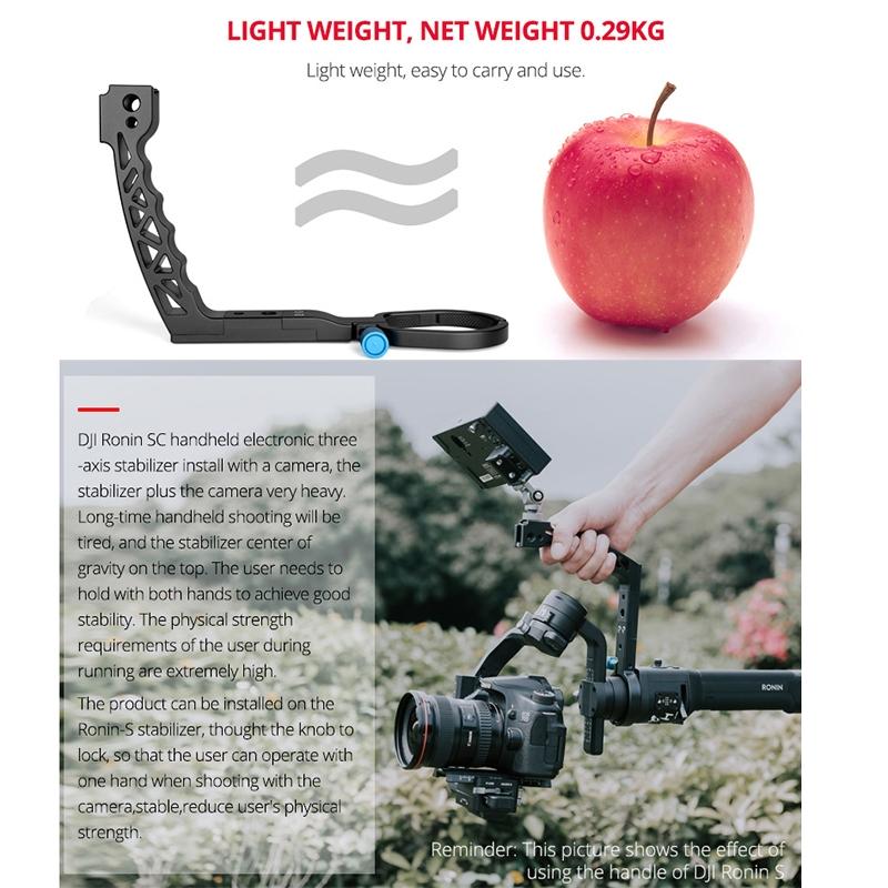 Handheld Stabilizer Extension Mount for DJI Ronin SC | A69 Lifting Handle