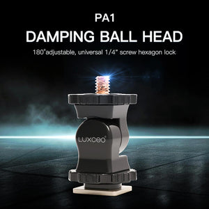 Universal Hot Shoe Damping Ball - Head Camera Bracket | Black