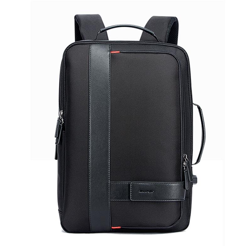 Business Laptop Backpack | Large Capacity | USB Port | Breathable Black | 29x16x44cm