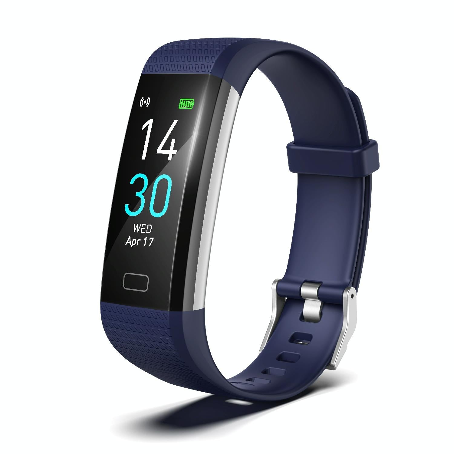 Waterproof Fitness Tracker Watch | Heart Rate Monitor | Blue