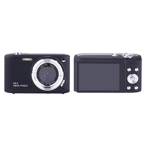 Portable 16X Zoom HD Digital Camera with 2.88 IPS Screen | Black