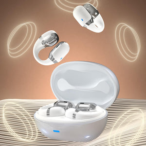 Wireless Sports Bluetooth Earphones | Air Conduction | F16 TWS | Black