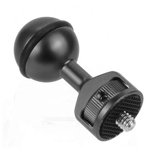 Universal 2.5cm Ball Head Clip for Action and Underwater Cameras