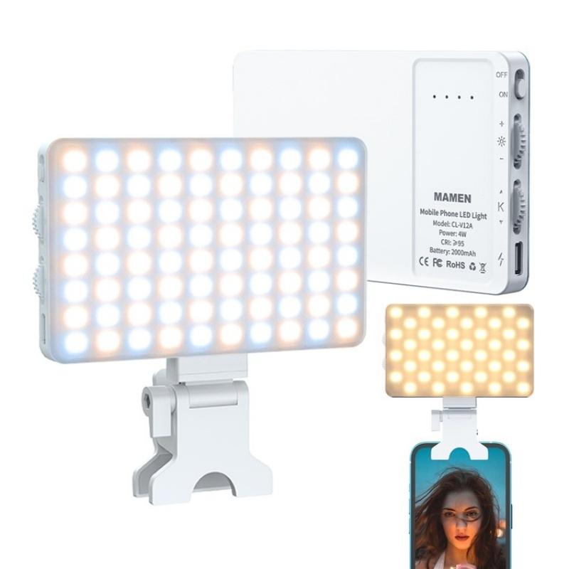 Portable LED Fill Light | Phone | Laptop | Video Conferencing | Purple