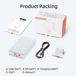 Portable LED Fill Light | Phone | Laptop | Video Conferencing | Purple