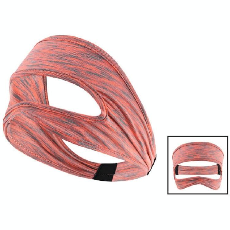 Gray Breathable VR Eye Mask | Lightweight | Orange Gray