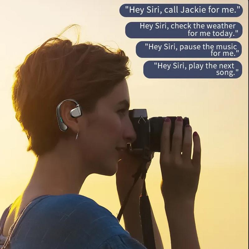 Wireless Bluetooth Headphone | Digital Display | Black | White