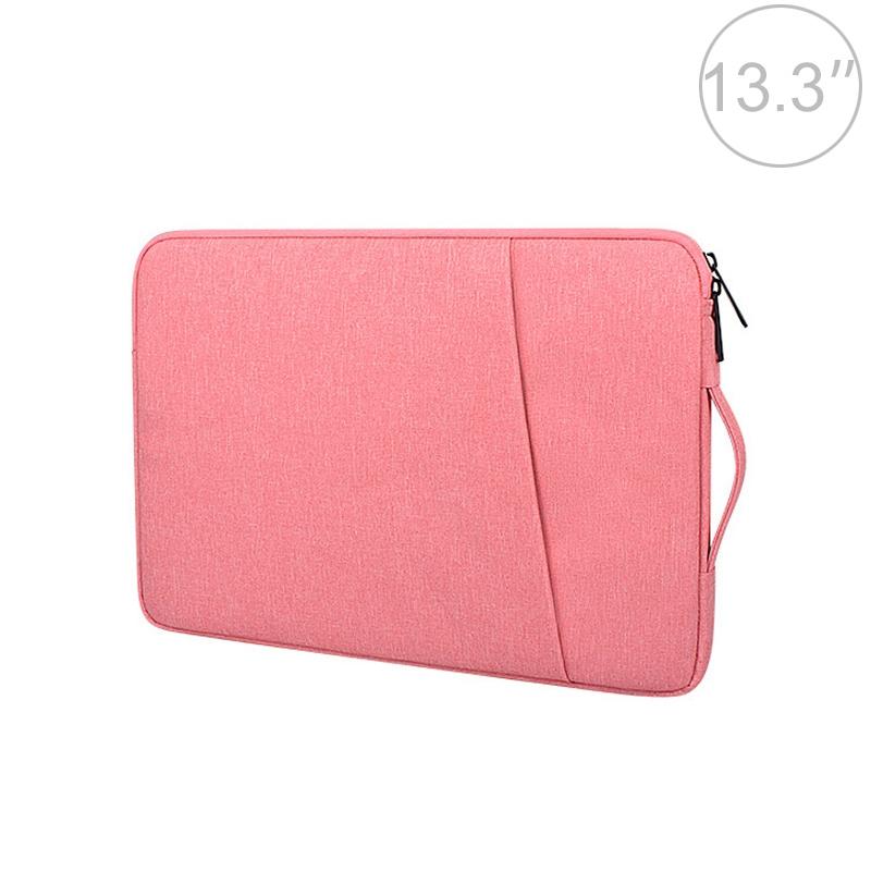 13.3 Inch Laptop Felt Sleeve | Protective Case | Carrying Bag | Pink