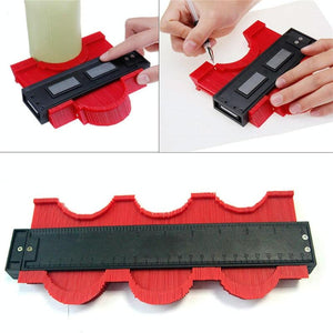 Woodworking Arc Contour Gauge Tool | 10" | Green | Multi-Purpose