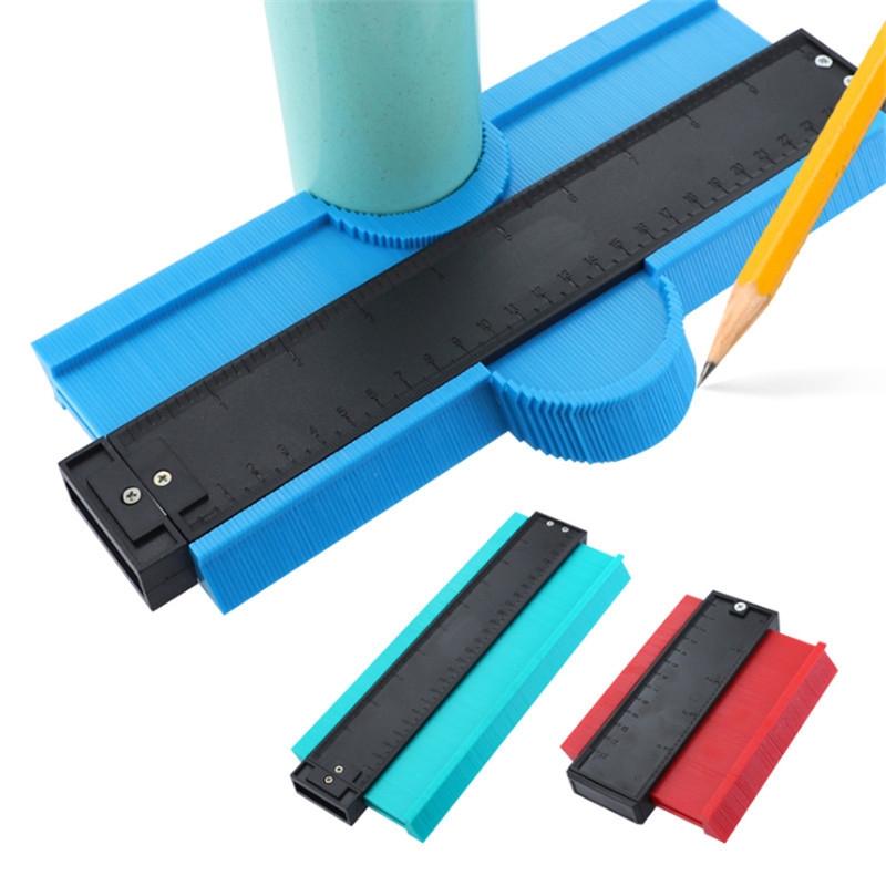 Woodworking Arc Contour Gauge Tool | 10" | Green | Multi-Purpose