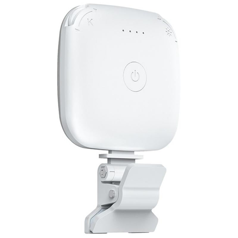 Portable Mini Clip - On LED Fill Light for Video Conferencing & Live Streaming | Purple