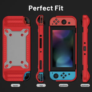Protective TPU PC Case for Nintendo Switch OLED | Red