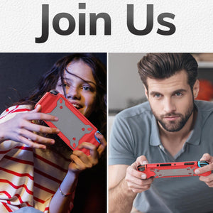 Protective TPU PC Case for Nintendo Switch OLED | Red