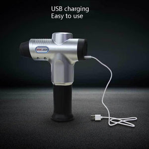 Portable Electric Massager for Muscle Relaxation and Fitness | Blue