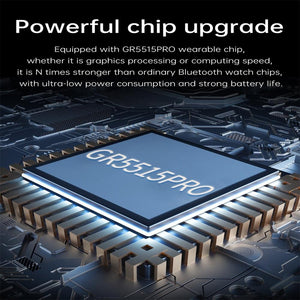 Smart Watch with Heart Rate & Blood Pressure Monitoring | Colour Screen | Red