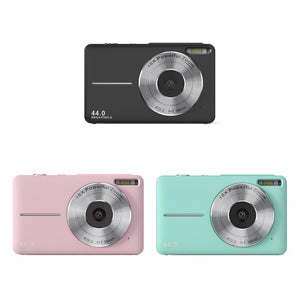 Mini Children Photography Camera | 2.4-Inch HD | 16x Zoom | Green + 32GB