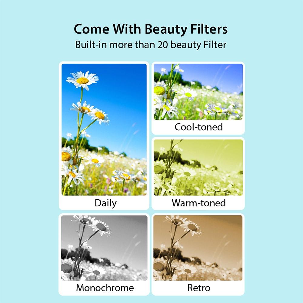 Mini Children Photography Camera | 2.4-Inch HD | 16x Zoom | Green + 32GB