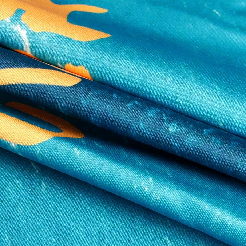 Protective Cover for Trolley Luggage | Durable & Dustproof | Large Size | Summer Sea | L