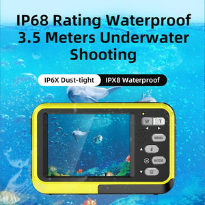 Waterproof 48MP Dual Screen Outdoor Camera | WDC901 | Blue