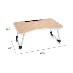 Adjustable Folding Laptop Desk | Non-Slip W-Shaped Legs | Square Pattern | Portable | Cloud Design | HCB5115C