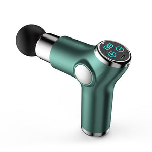 Muscle Massage Gun | Compact | Green | Deep Tissue Relaxation Tool