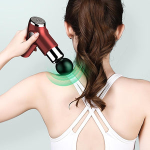 Muscle Massage Gun | Compact | Green | Deep Tissue Relaxation Tool