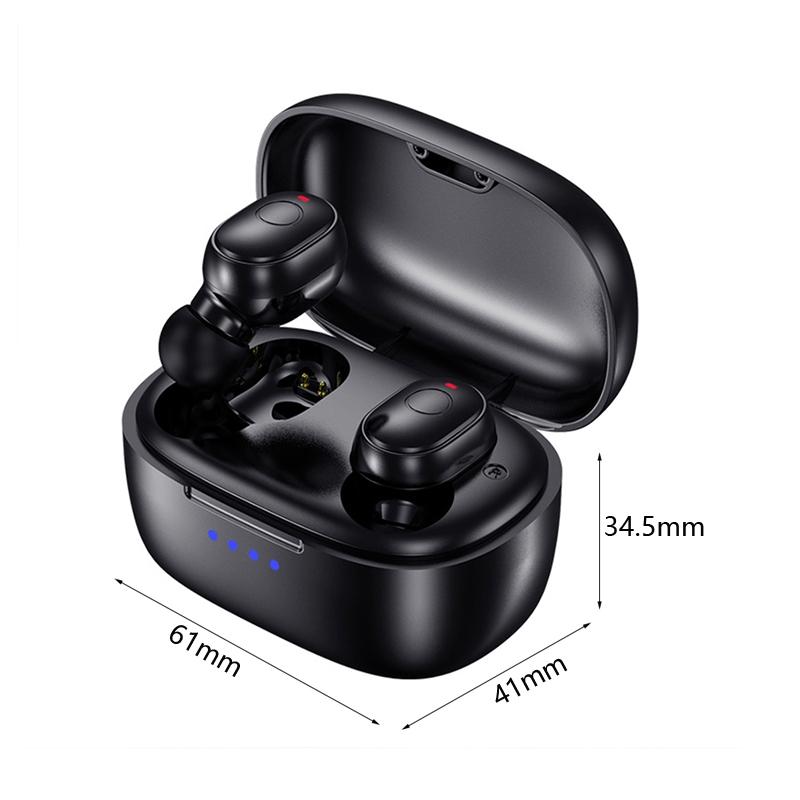Waterproof Mini Touch-Control Bluetooth Earphones | Noise Cancelling | Pink