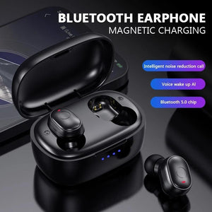 Waterproof Mini Touch-Control Bluetooth Earphones | Noise Cancelling | Pink