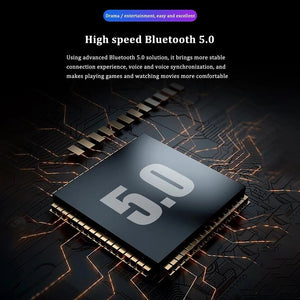 Waterproof Mini Touch-Control Bluetooth Earphones | Noise Cancelling | Pink