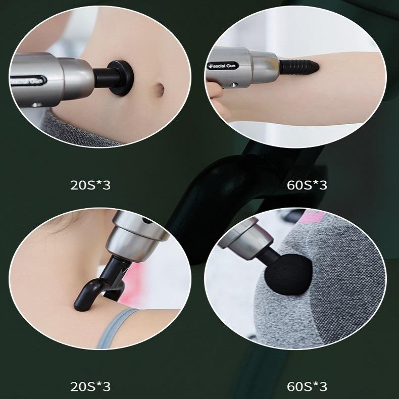 Portable Electric Muscle Massager | Mini Size | Space Gray