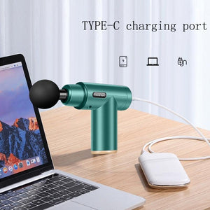 Portable Electric Muscle Massager | Mini Size | Space Gray