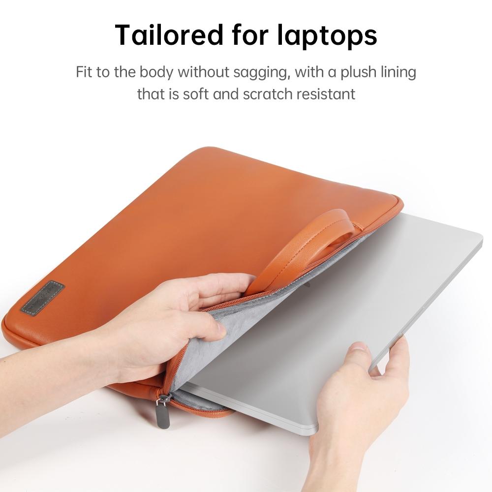 15 Inch Waterproof Laptop Bag | With Power Pack & Inner Pouch | Rose Gold