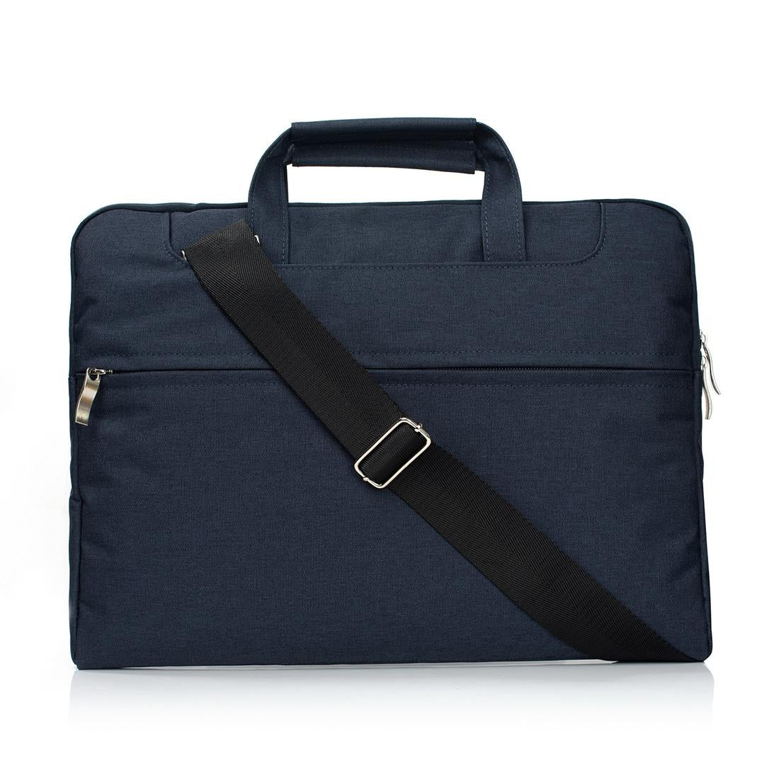 13.3 Inch Laptop Bag | Portable One Shoulder Zipper Design | For MacBook | Samsung | Sony | Dell | Alienware | Chuwi | Asus | HP | Dark Blue