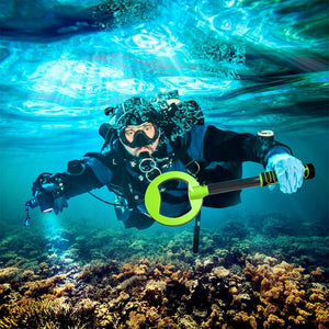 Underwater Metal Detector | Waterproof | IP750 Orange | Compact & Portable