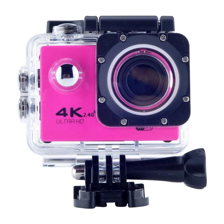 Waterproof 4K Action Camera for Cycling & Diving | Yellow
