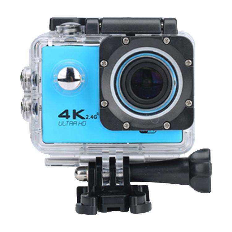 Waterproof 4K Action Camera for Cycling & Diving | Yellow