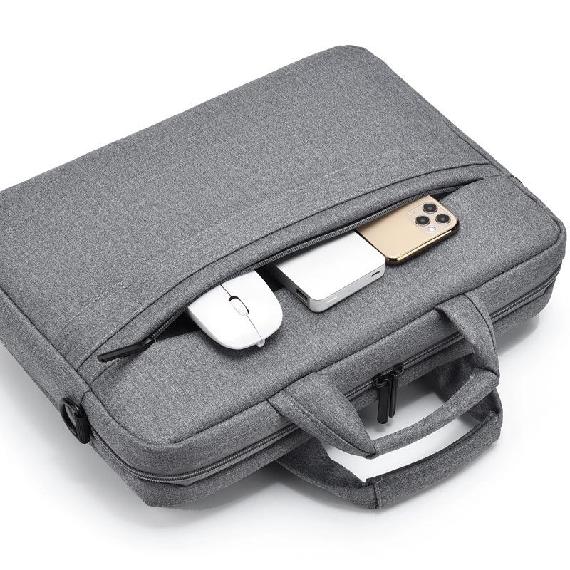 13" Oxford Cloth Laptop Backpack | For Event | Black & Dark Gray