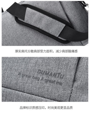 13" Oxford Cloth Laptop Backpack | For Event | Black & Dark Gray