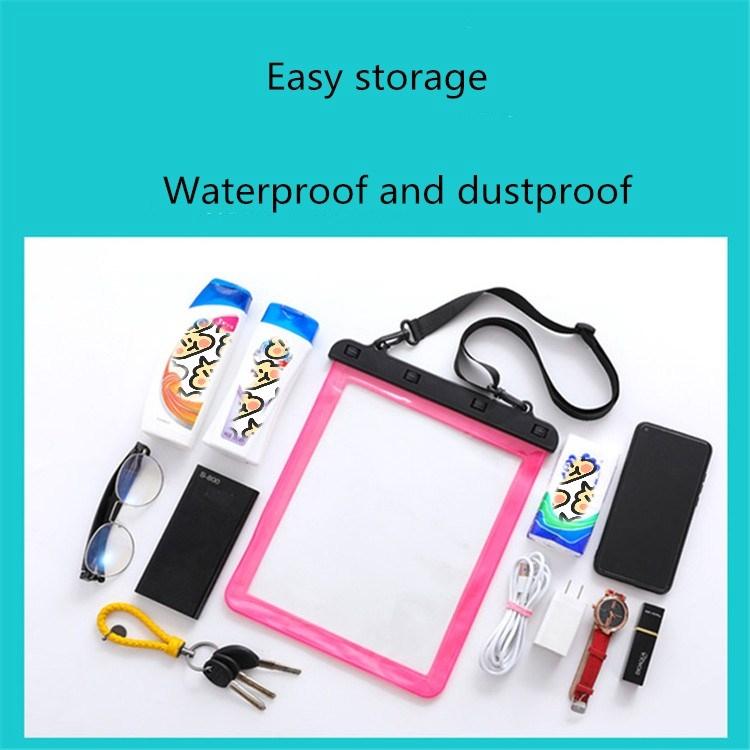 Waterproof Single Shoulder Bag | For Mobile Phone & Small Objects | Multipurpose Design | Blue