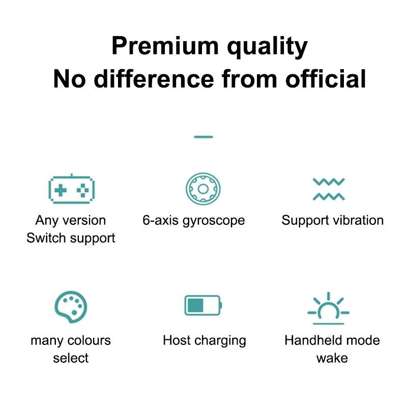 Switch Joy - Con Tooth Gamepad | Compact & Colourful | NT9687E